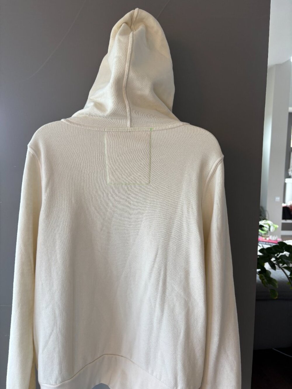 Aviator Nation Ninja Pullover Hoodie - Vintage White - Size Medium - Picture 9 of 11